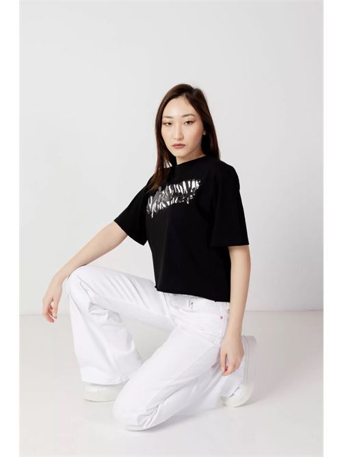 t-shirt DISCLAIMER | 23EDS53667NERO ST.ZEBRATA